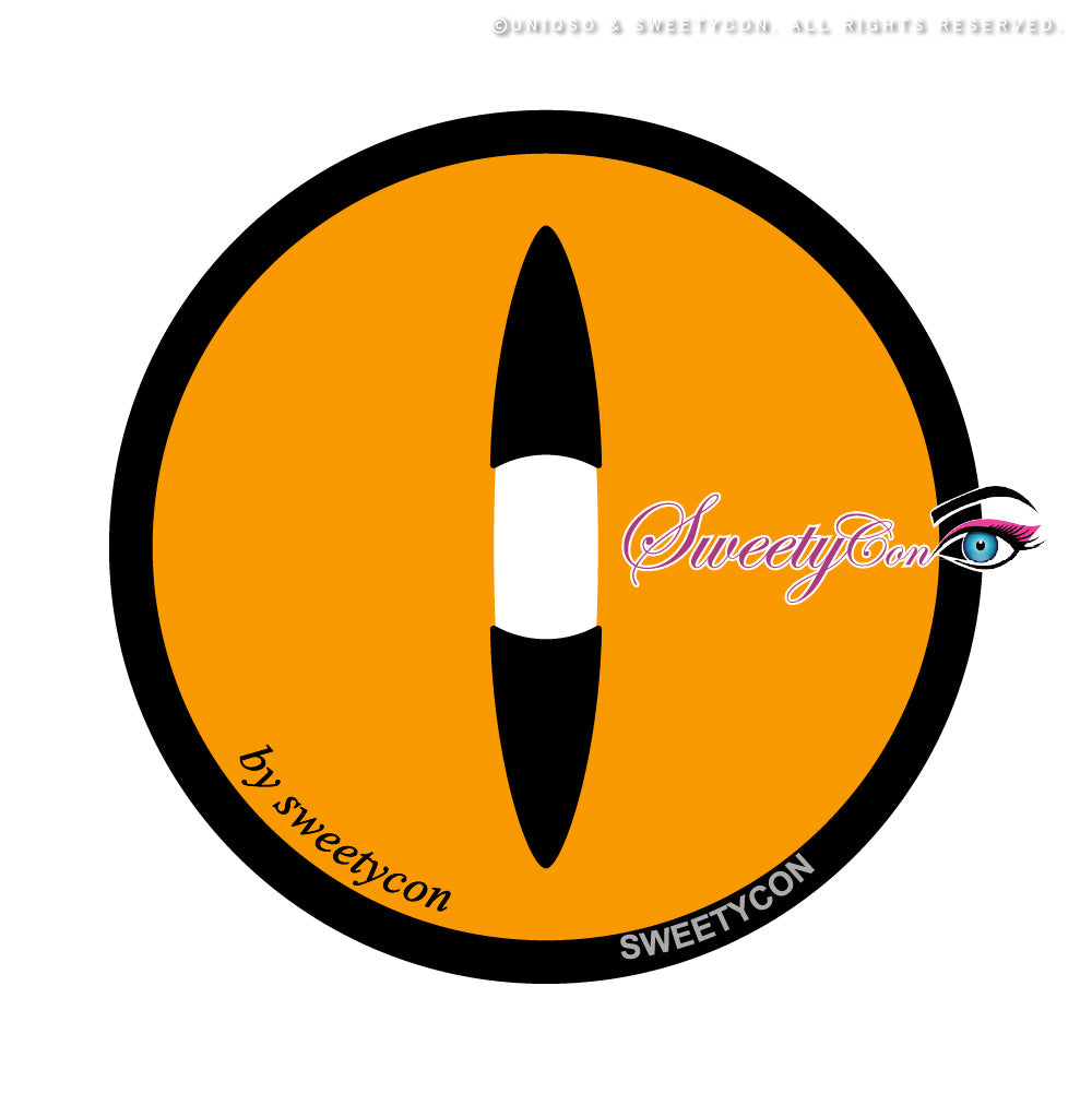 Sweety Crazy Lens Gold Demon Eye