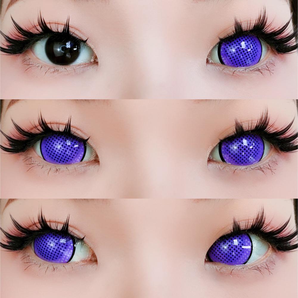Sweety Mini Sclera Violet Mesh Rim - 17mm