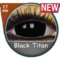 Load image into Gallery viewer, Sweety Mini Sclera Lens Black Titan