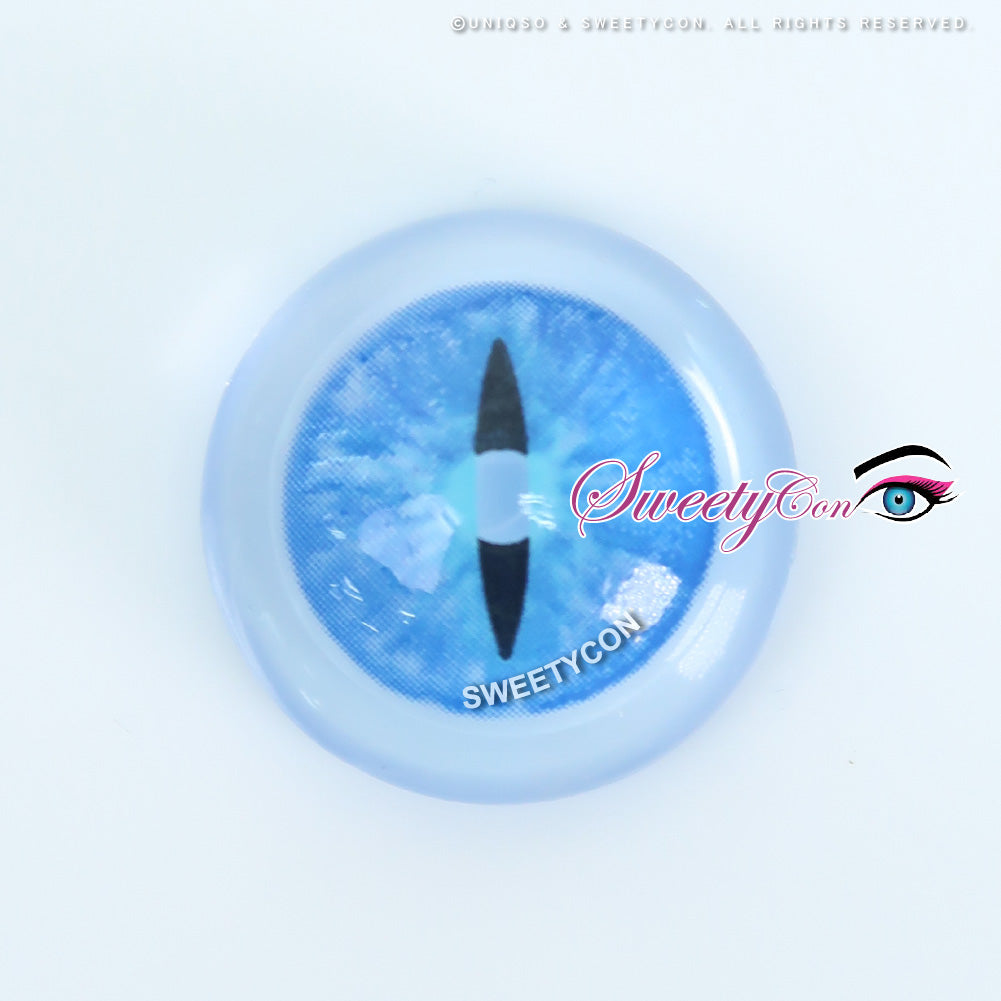 Sweety Crazy Lens Blue Demon Eye / Cat Eye (New)